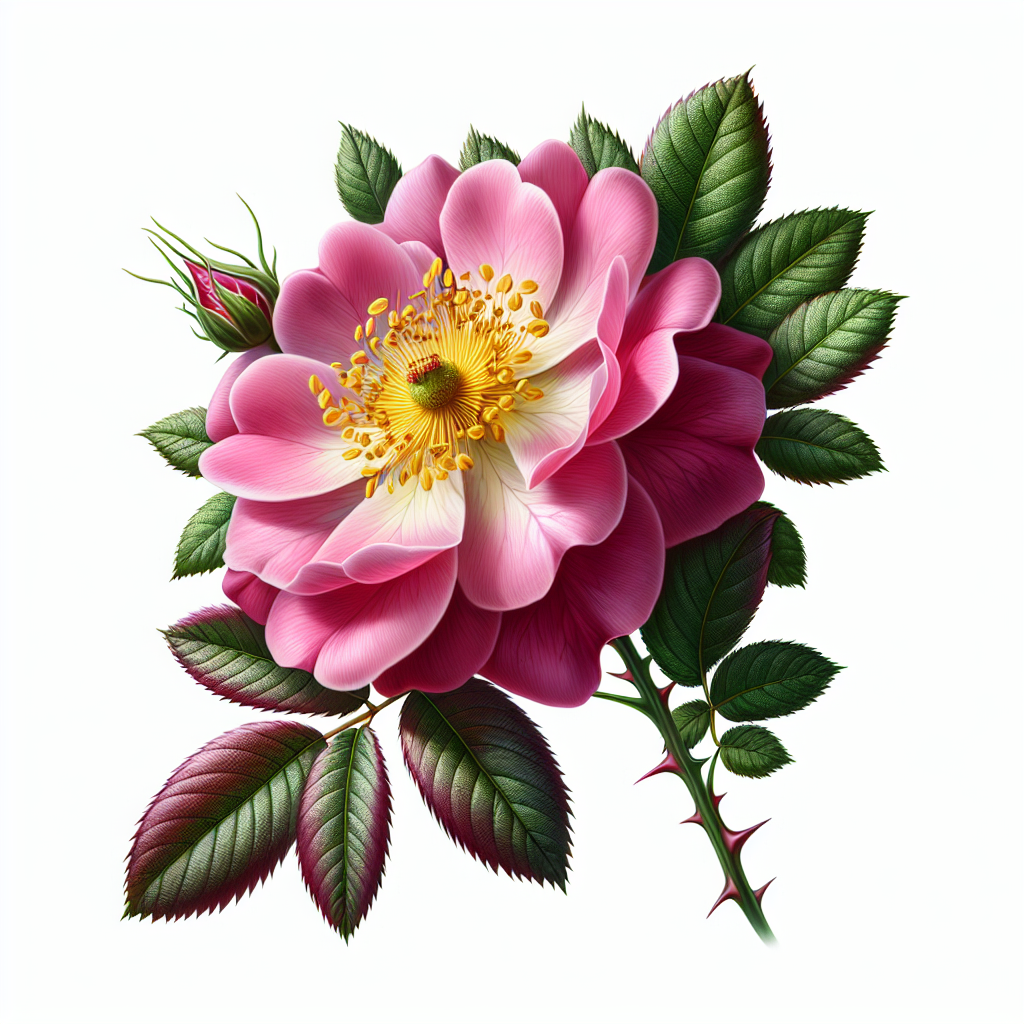 Picture of Wild Rose note