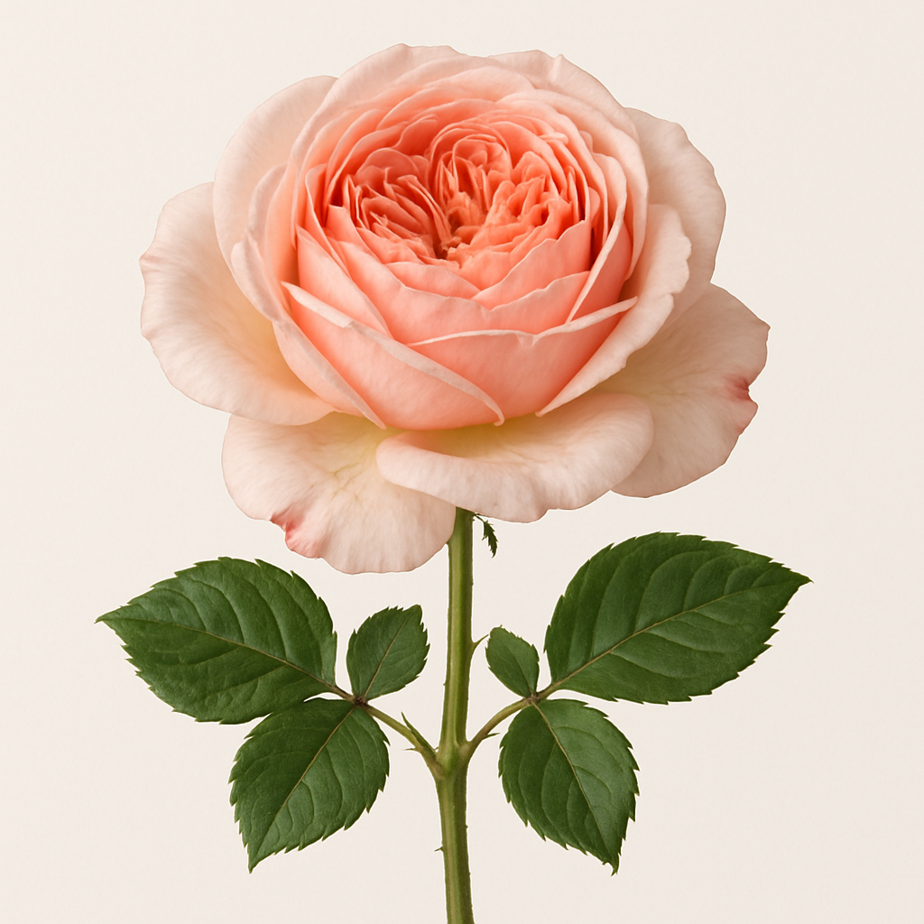 Picture of English Rose note