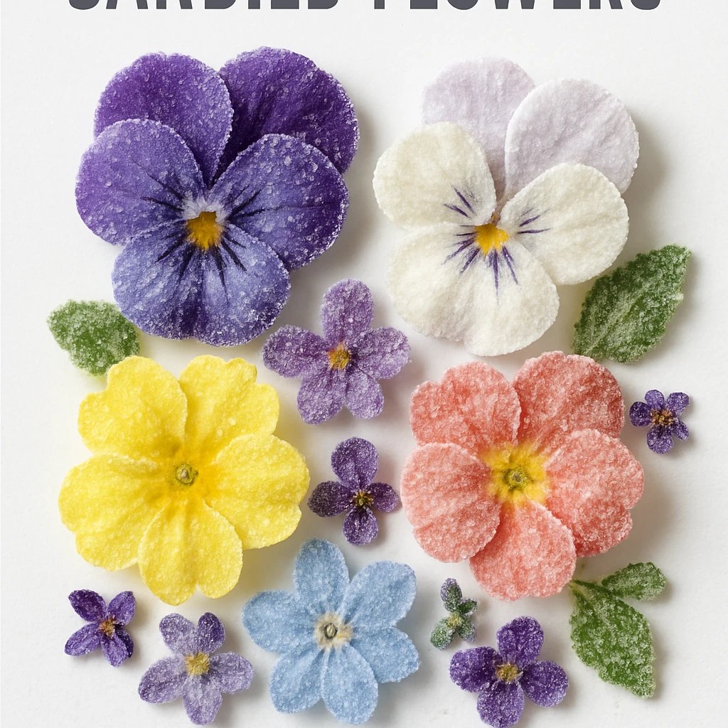 Picture of Candied Flowers note