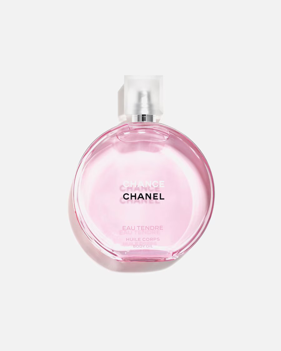 Chance Eau Tendre Body Oil by Chanel perfume bottle