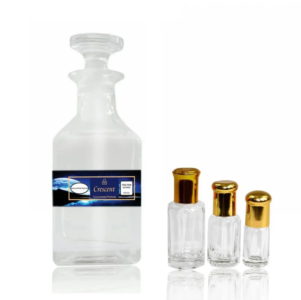 Crescent Perfume Oil by Crescent perfume bottle