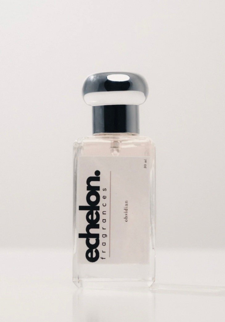 Obsidian by Echelon perfume bottle