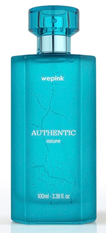 Authentic Azure by We Pink perfume bottle