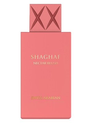 Shaghaf Nectar Blush by Swiss Arabian perfume bottle