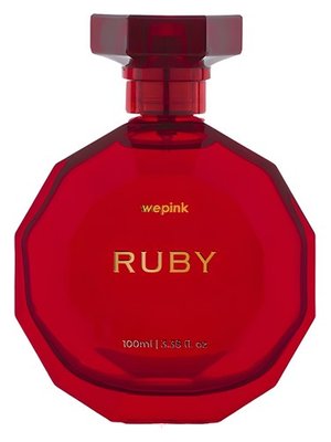Ruby by We Pink perfume bottle