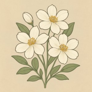 White Flowers