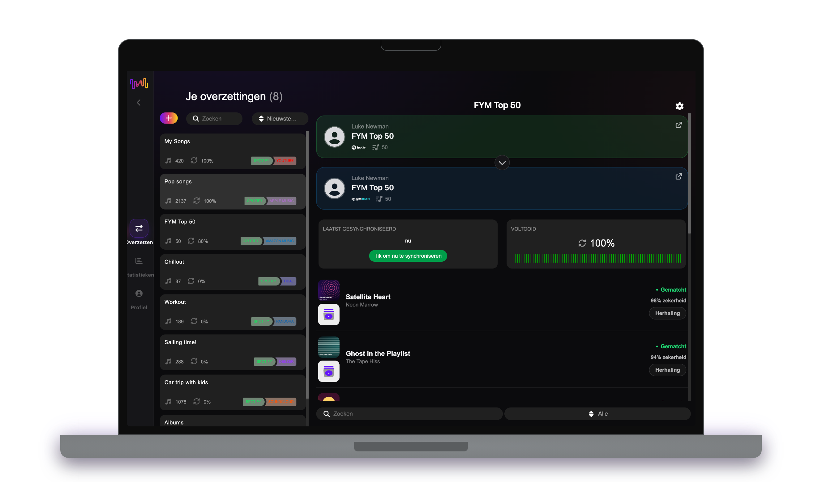 YouTube Music verbinden