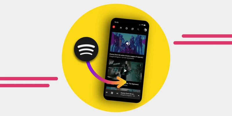 Spotify vers Youtube: Convertir les listes de lecture en vidéo