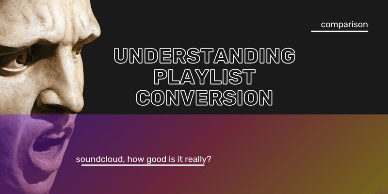 Conversão de playlists: como funciona