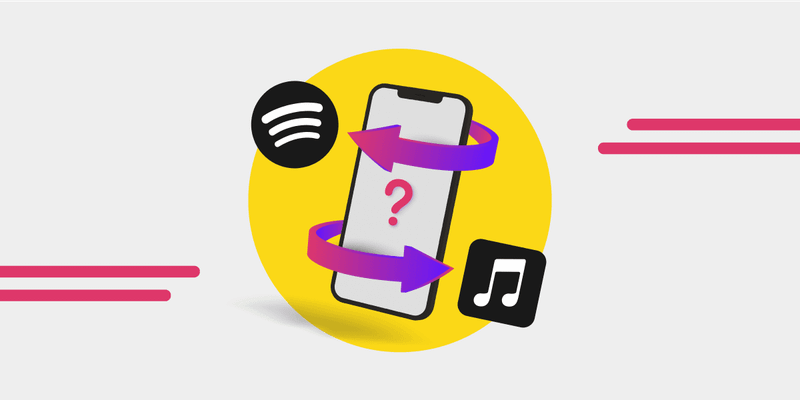 Übertragung von Spotify zu Apple Music