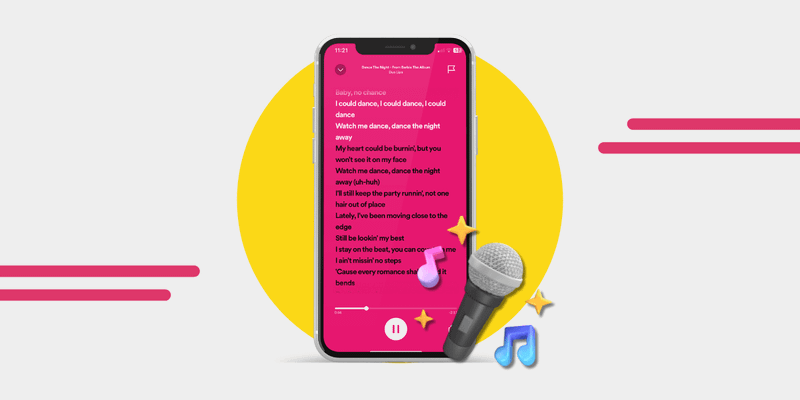 Jak wyświetlić tekst piosenki na Spotify