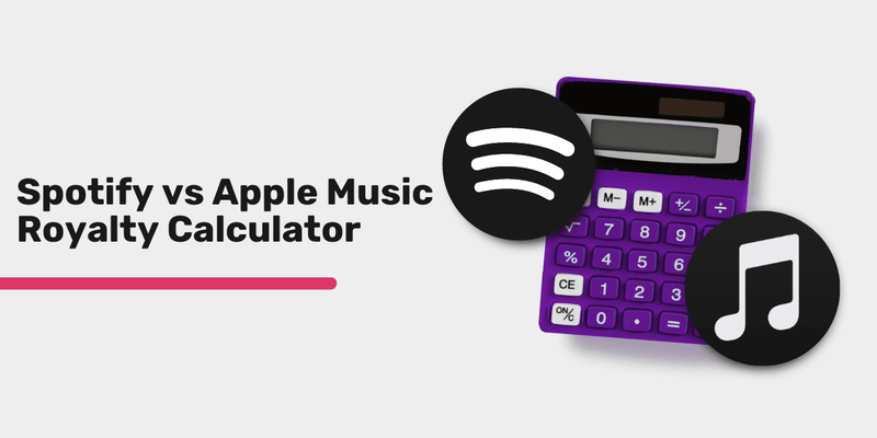 Calculadora de royalties: Spotify vs Apple Music